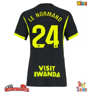 Atletico Madrid Robin Le Normand #24 Replica Away Stadium Shirt for Women 2026-27 Short Sleeve